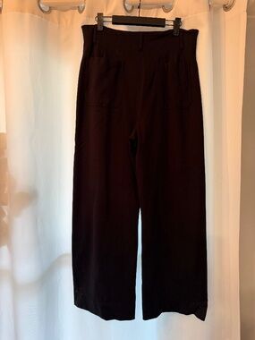 LAUREN CONRAD WIDE LEG DRESS PANT- BLACK - SIZE 14